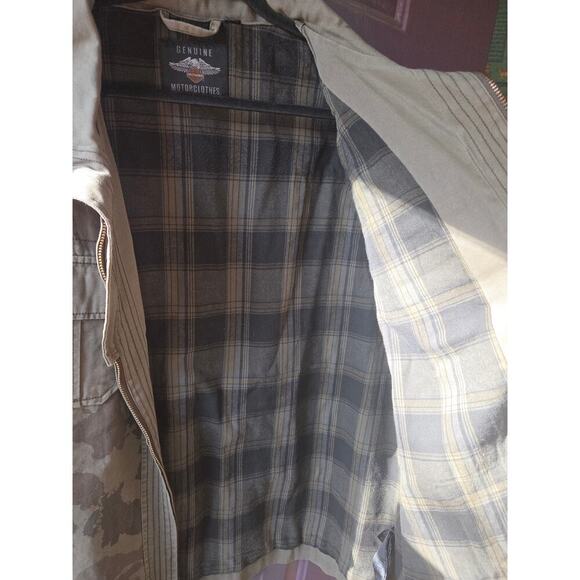 Harley-Davidson Camo Military Vest Mens Size 3XL Zip Front New w/out Tags!!! - Picture 6 of 7